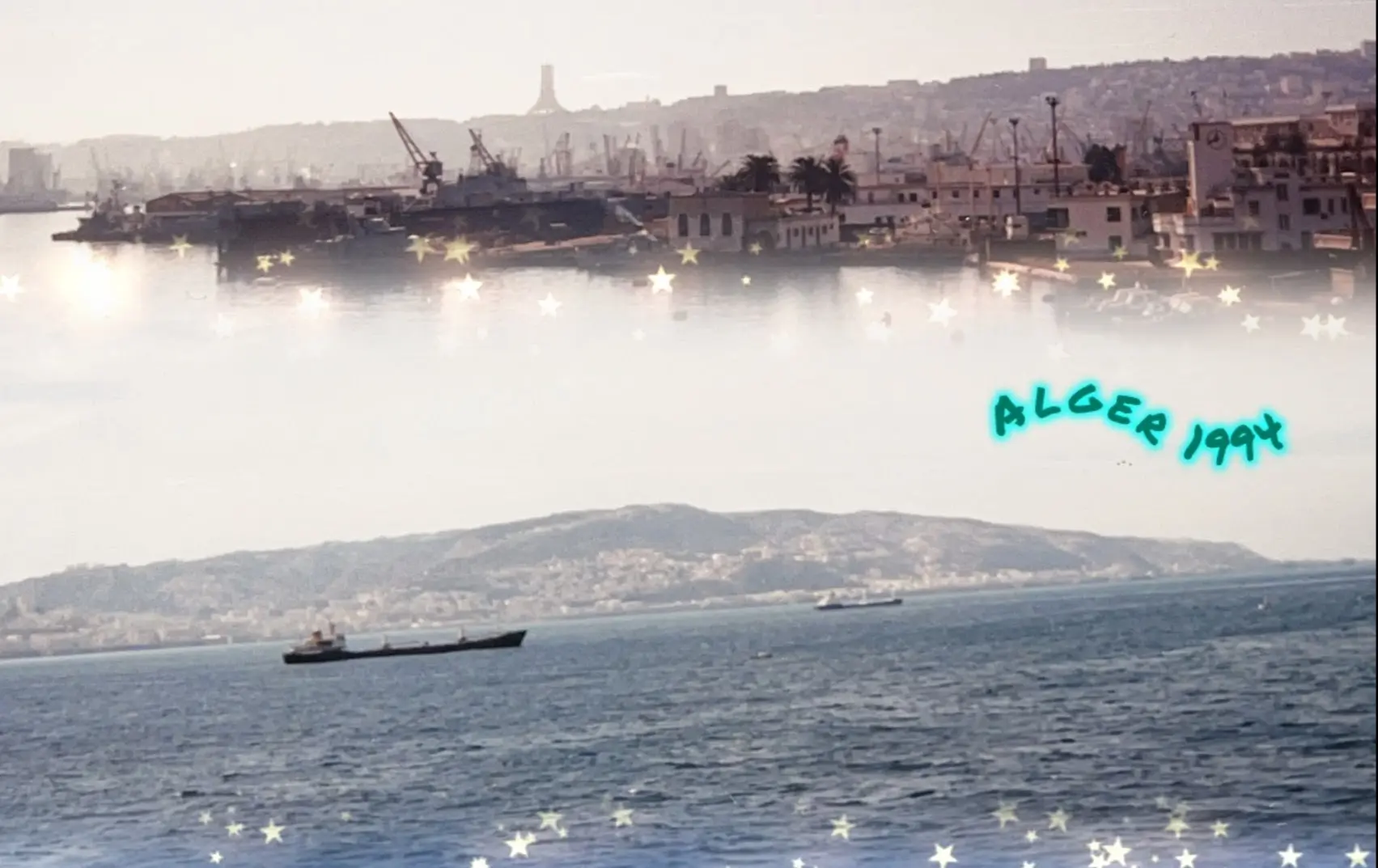 Le port d'Alger en 1994, mon histoire avec l’Algérie commence ici