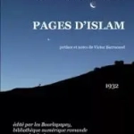 Couverture du recueil de nouvelles pages d'islam Isabelle Eberhardt