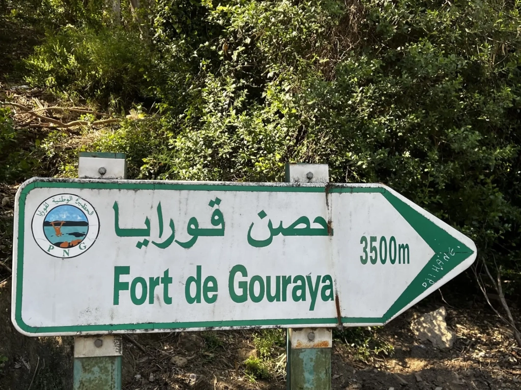 Balade vers le fort de Gouraya-point de depart de Bejaïa