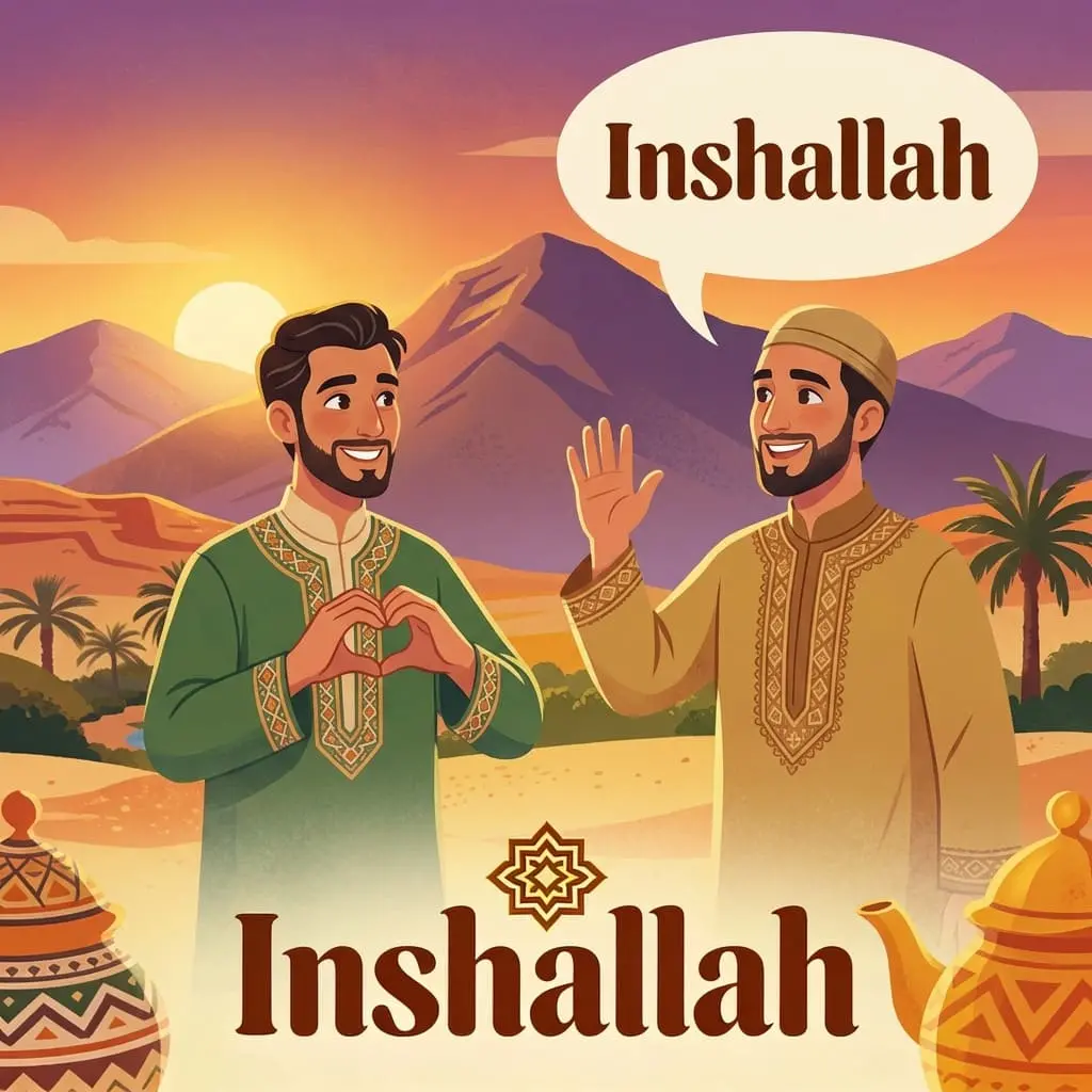 expression en dardja algerienne-inshallah