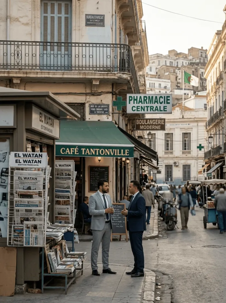 langue en algerie le francais
