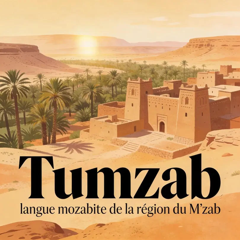 Le tumzab, langue mozabite d'Algerie
