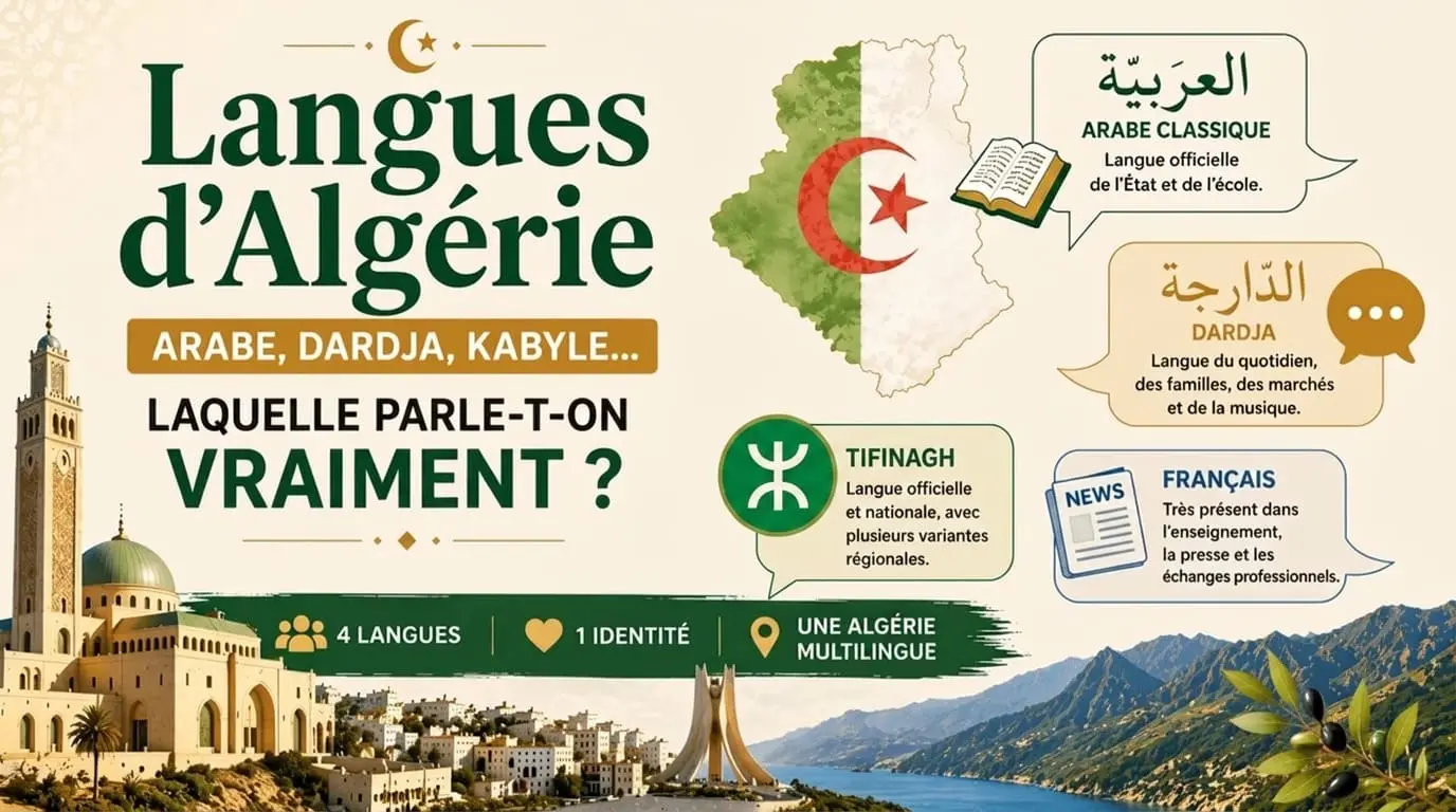 Les langues en Algerie