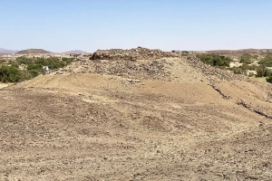 Mausolée de la reine touareg Tin Hinan dans le hoggar près d'Abalessa