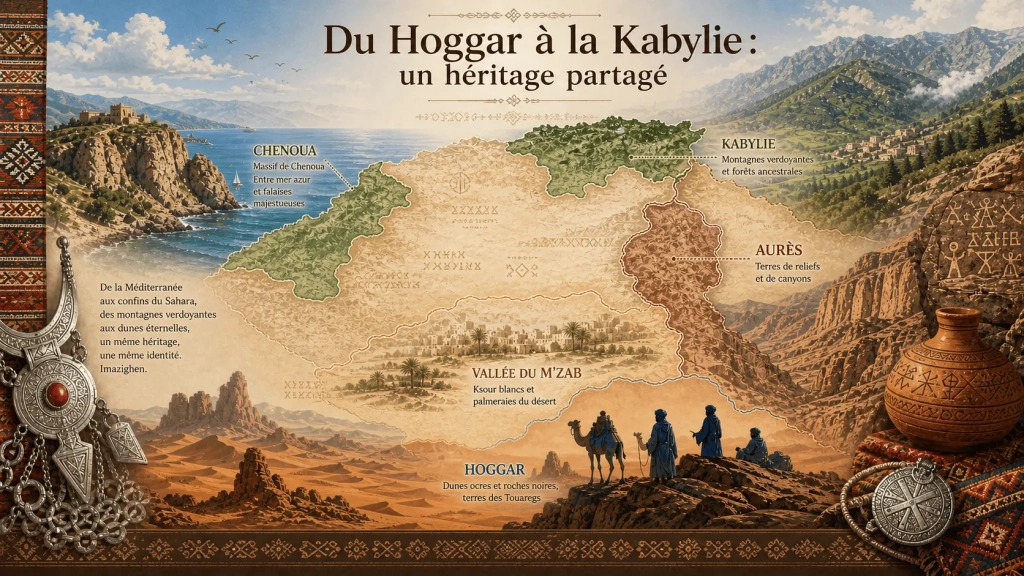 le tifinagh : un héritage  partage en algérie
